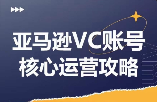 亚马逊VC账号核心玩法解析,实战经验拆解产品模块运营技巧,提升店铺GMV,有效提升运营利润二毛|软件|网创|付费|项目|免费|创业|副业|引流二毛创业网